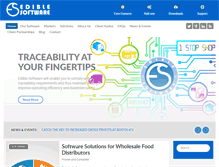 Tablet Screenshot of ediblesoftware.com